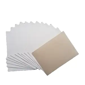 Venda quente de papelão branco para presentes, embalagem de 250g-450g de reciclagem durável e espessada