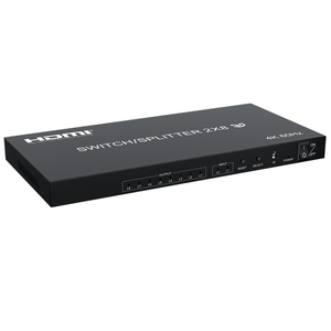 4K 60Hz HDMI chuyển Splitter 2x8 HDMI Splitter Switcher 2 trong 8 ra HDMI Ma Trận - Product Image 2