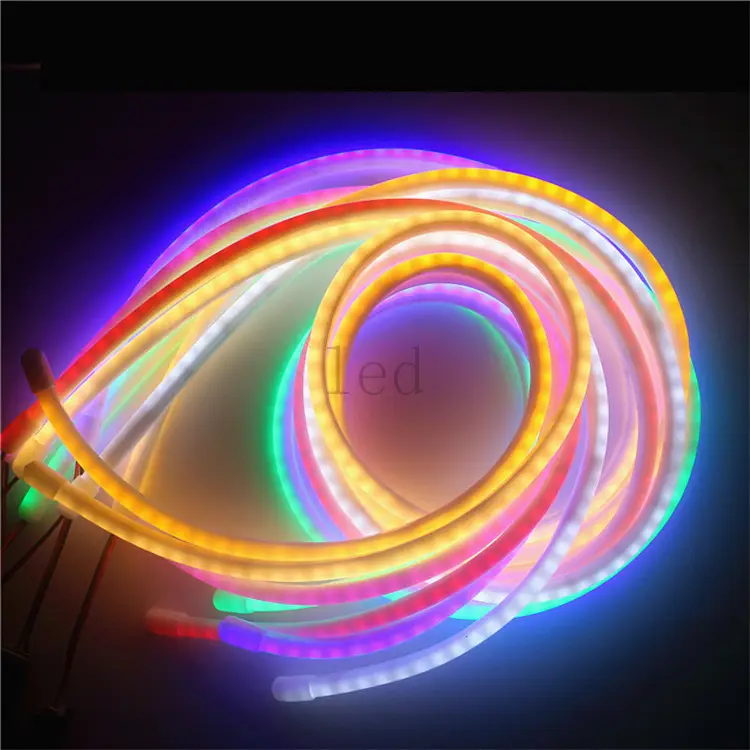 Amber orange purple UV 12V 24V 120V 110V 230V 240V 360 degree cuttable neon light flex led neon sign