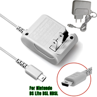 Chargeur mural adaptateur secteur de voyage à domicile pour Nintendo NDS DS Lite NDSL DSL US EU Plug USG-001 USG-002