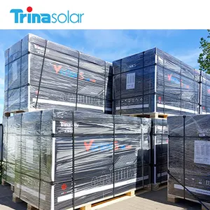 Trina N- Type Vertex S 425w 430W 435W 440w 445W 450W Mono Facial PV Module Price Dual Glass Black Frame Trina Solar Panel