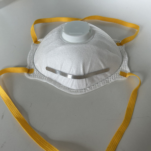 Fournitures de sécurité Masque FFP2 10 pièces 9009V Blanc avec valve FFP1 et FFP2 Demi-masques filtrants de particules Utilisation sûre du respirateur FFP2 - Product Image 2