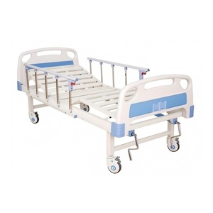 Cama de Hospital Manual de 2 Funciones, Cama de Enfermería, Cama Médica para Pacientes, Cama de Hospital Ajustable para Pacientes - Product Image 1