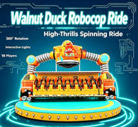 Manège Robocop Rotatif Mécanique 16 Places pour Adultes, Nouveaux Produits, Équipement de Parc d'Attractions et de Fête Foraine à Vendre