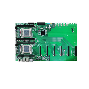 Aleo X99 doble placa base 4 * PCI ex16 <span class=keywords><strong>2</strong></span> * PCI ex8 6gpu LGA2011 V3 V4 60mm espacio aleo placa base - Product Image 1