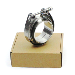 Collier de serrage en V standard en acier inoxydable haute résistance pour réparation de tuyau d'échappement de 2,75 pouces, avec boulons en V pour colliers de serrage - Product Image 6