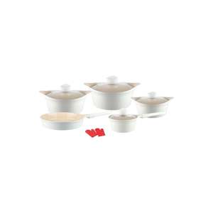 Set di articoli da cucina dal Design moderno da 11 pezzi, la pressione modellata include il Logo personalizzato con fondo a spirale in ferro - Product Image 2