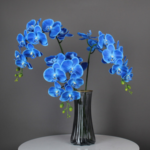 Ramo de Orquídeas Artificiales - Ramas de Orquídeas Phalaenopsis de Látex Realistas para Decoración del Hogar, Oficina y Bodas - Product Image 6