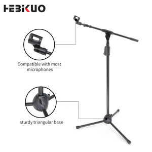 Direkte Fabrik Großhandel M-773 profession elle Eisen Musik instrumente Mikrofonst änder Zubehör Dreieckiges Design - Product Image 5