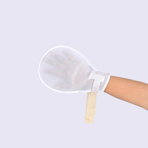 Gants de sécurité anti-traction en maille respirante pour patients alités, sangles de poignet, couverture complète, usage général - Product Image 3