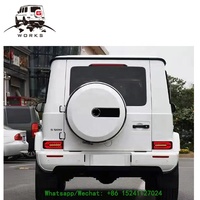 Nouvelle arrivée classe G wagon w463 mise à niveau vers w464 feux arrière de voiture 1990-2018 année W463 G63 anciens vers nouveaux feux arrière de voiture