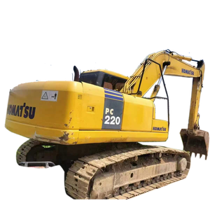 รถขุดคุณภาพสูง Komatsu PC220 ชั่วโมงการทำงานต่ำ รถขุดมือสอง พร้อมหัวเจาะขนาด 22 ตัน รถขุดตีนตะขาบขนาดเล็ก ได้รับการรับรองมาตรฐาน CE - Product Image 1