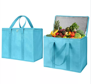 Offre spéciale Sac fourre-tout imperméable à l'eau écologique avec poignée en tissu imprimé personnalisé Sacs en polypropylène non tissé - Product Image 6