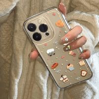 Coque de téléphone antichoc Yowei pour iPhone 17 en TPU avec motif à pois, style Ins, accessoires pour téléphone portable