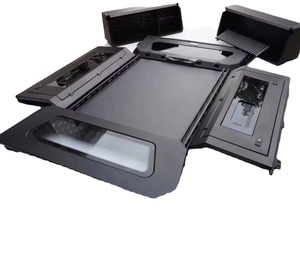 ฝาปิดกระบะท้ายรถบรรทุกแบบล็อคได้ สำหรับงานหนัก พร้อมหน้าต่างเปิดได้สองด้าน และแร็คหลังคา - Product Image 3