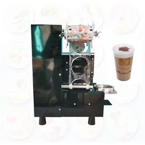 Professionele Desktop Auto Cup Sealmachine Laag Geluidsniveau Cup Sealer Machine
