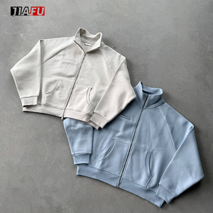 Set di Tute da Uomo di Lusso Personalizzate di Alta Qualità, Felpa con Zip e Pantaloncini Casual, Stile Oversize - Product Image 2