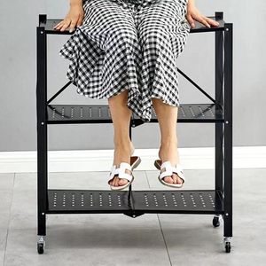 Estante de cocina giratorio de metal para el hogar, estante de almacenamiento de frutas y verduras, gran oferta de fábrica - Product Image 2