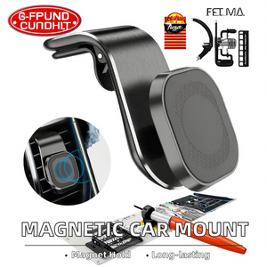 Support de téléphone universel magnétique puissant et durable pour grille d'aération, avec logo personnalisé, pour voiture, maison et sport, compatible portrait et paysage, pour GPS - Product Image 3