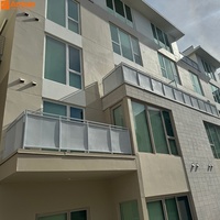 Panneaux de remplissage modernes en acier inoxydable, tôles perforées décoratives pour balustrades d'escalier et garde-corps de balcon