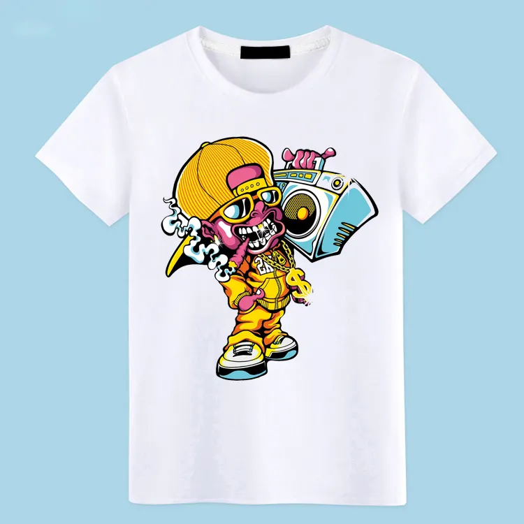 Camiseta de manga curta moda verã<span class=keywords><strong>o</strong></span>, folgada, com decote redondo, manga curta, casual, elegante, tamanho grande
