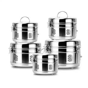 Harga pabrik 304 peralatan laboratorium baja tahan karat instrumen peralatan rumah sakit pisau Drum tersedia dengan berbagai ukuran - Product Image 1