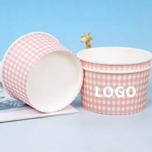 Vasos Desechables para Postres de 3oz-12oz, Reciclables, de Grado Alimenticio, con Logotipo Personalizado al por Mayor, Tazas Pequeñas para Llevar, Envases para Helados y Fideos - Product Image 5