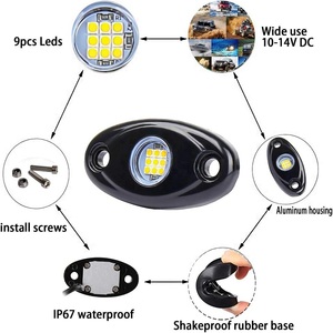 Đèn LED Neon dưới gầm xe chống nước, đèn chiếu sáng dưới gầm xe cho xe Jeep, ATV, UTV, xe địa hình, xe tải - Đèn đá trắng - Product Image 4