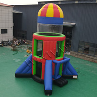 Château gonflable spatial personnalisé pour aventure aérienne, qualité commerciale, pour location de fêtes et de carnavals en extérieur