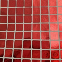 Autocollants adhésifs jetables personnalisables en hologramme couleur vert/rouge/bleu/or, résistants à l'eau et aux UV, anti-contrefaçon