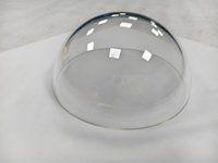 Dôme semi-sphérique en saphir, dureté Mohs 9, OEM personnalisé pour capteurs aérospatiaux de missiles et satellites