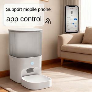 Köpek Kedi Otomatik Mama Kabı Zamanlayıcılı Kantitatif Akıllı Uzaktan Kumandalı APP Destekli Kaynak Fabrika Toptan Satış Sınır Ötesi - Product Image 3