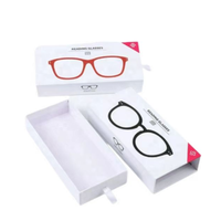 Logo personnalisé Ombrage Ensemble Emballage Sac Pochette Personnalisé Luxe Sun Eye Cas Tiroir Boîte Lunettes Pliable Verre