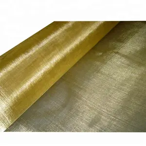 Copper Wire Mesh Woven Screen Cloth Brass Wire Mesh For Filtering Liquid And Gas