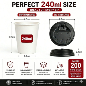 Bamboo Fiber Coffee <b>Cup</b> Wheat Straw Travel <b>Cup</b> 12OZ Plastic <b>Cup</b> with <b>Reusable</b> and Biodegradable Lid - Product Image 2
