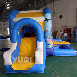 YUQI <span class=keywords><strong>Inflatable</strong></span> Bouncer Trượt <span class=keywords><strong>Inflatable</strong></span> Nhảy Lâu Đài Cho Trẻ Em - Product Image 3