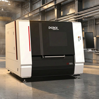 Machine de découpe laser à fibre pour métaux et tôles, haute précision, CNC, refroidie par eau, avec support IA, rail de guidage HIWIN, type portique