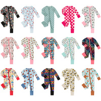 Toptan Süper Yumuşak Yusufçuk Tavuklu Unisex Uzun Kollu Bebek Elyaf Pijamaları 3-6 ay Özel Bebek Pijamaları Bambu Kimono Tarzı