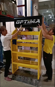 Support vitrine à DEL en métal sur mesure pour comptoir de pharmacie meubles de magasin de détail d'épicerie avec support de présentation à vision supplémentaire - Product Image 5