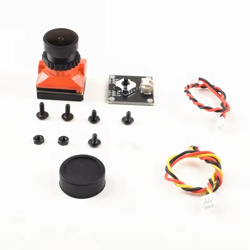 JINJIEAN B19 Mini 1/3 CMOS 1500TVL FPV obiettivo 2.1mm PAL/NTSC con OSD interno regolabile per RC Racing Drone UAV aerei