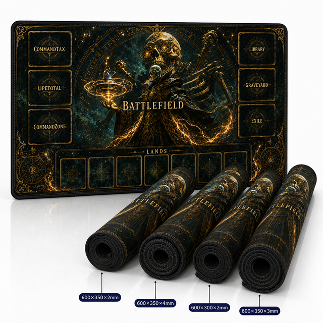 OEM Custom TCG Game Mat Sublimation Printed Rubber Playmat Manufacturer