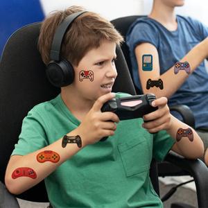 Transfronterizo nuevo <span class=keywords><strong>para</strong></span> Amazon consola de juegos de dibujos animados <span class=keywords><strong>para</strong></span> niños controlador tatuaje pegatinas fiesta de <span class=keywords><strong>cumpleaños</strong></span> <span class=keywords><strong>tatuajes</strong></span> temporales - Product Image 3