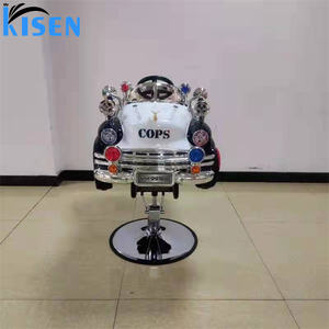 Silla de Barbero para Niños con Forma de Auto, Económica, para Peluquería, Salón de Belleza, con Volante de Juguete, Venta al por Mayor de Fábrica Kisen - Product Image 5