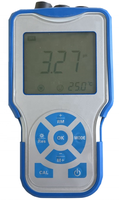 Testeur de qualité de l'eau numérique multiparamètres, kit de test portable pour piscine et eau potable, étui de transport, pH-mètre personnalisable