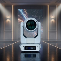 Projecteur LED mobile 3-en-1 de 400W à faisceau vibrant, contrôle DMX512/Automatique/Vocal, en aluminium et plastique, pour spectacles disco - Vente directe usine