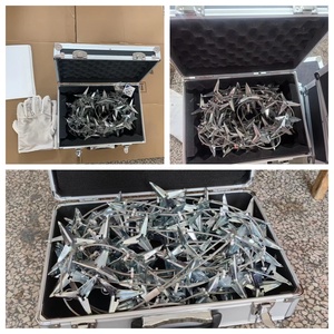 Nhà Máy Bán buôn Spike Strip Road khối lốp giảm phát thiết bị kim loại của nhãn hiệu ném loại lốp Killer - Product Image 4