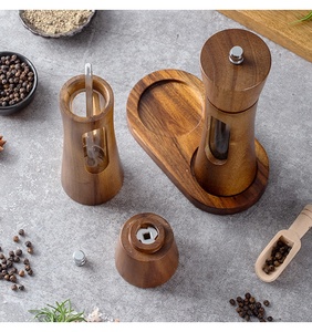 <span class=keywords><strong>Moulin</strong></span> à <span class=keywords><strong>poivre</strong></span> réglable écologique en bois d'acacia avec bouteille pour la maison et le restaurant; broyeurs de sel de mer <span class=keywords><strong>poivre</strong></span> de <span class=keywords><strong>Sichuan</strong></span> - Product Image 2