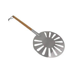 Pelle <span class=keywords><strong>à</strong></span> <span class=keywords><strong>pizza</strong></span> en aluminium <span class=keywords><strong>de</strong></span> 12 pouces avec manche long, ronde et perforée, pour four <span class=keywords><strong>à</strong></span> <span class=keywords><strong>pizza</strong></span>, outil <span class=keywords><strong>de</strong></span> transfert <span class=keywords><strong>de</strong></span> pain - Product Image 3
