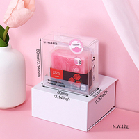 Boîte en plastique pliante transparente Boîte d'emballage transparente en PVC PET personnalisée pour produits de détail Affichage électronique de rasoir à savon