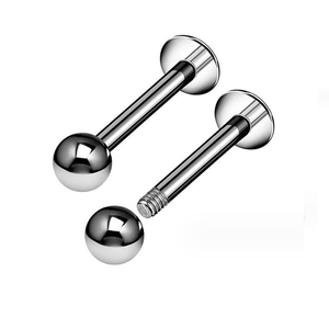 16G 6mm 8mm 10mm 12mm 14mm DIY G23 Titan <span class=keywords><strong>labret</strong></span> <span class=keywords><strong>piercing</strong></span> đồ trang sức giải phóng mặt bằng bán - Product Image 3